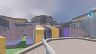 The revamped Battleground map (Image via Sportskeeda Gaming || Roblox)
